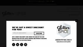 What Glitterandspice.ca website looked like in 2017 (6 years ago)