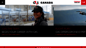 What G4s.ca website looked like in 2017 (6 years ago)