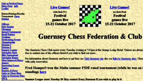 What Guernseychessclub.org.gg website looked like in 2017 (6 years ago)