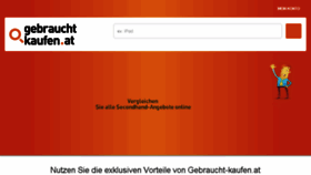 What Gebraucht-kaufen.at website looked like in 2017 (6 years ago)