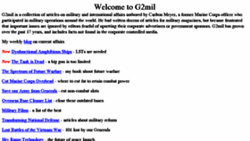 What G2mil.com website looked like in 2017 (6 years ago)