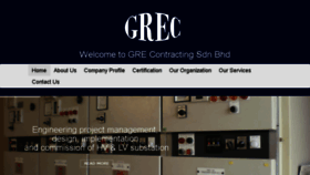 What Grecontracting.com website looked like in 2017 (6 years ago)