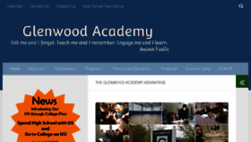 What Glenwoodacademy.com website looked like in 2017 (6 years ago)