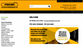 What Goldschmiedebedarf.de website looked like in 2017 (6 years ago)