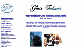 What Glasstechnics.co.uk website looked like in 2017 (6 years ago)