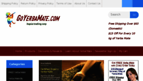 What Goyerbamate.com website looked like in 2017 (6 years ago)
