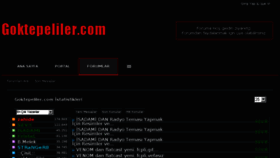 What Goktepeliler.com website looked like in 2017 (6 years ago)