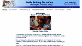 What Guidetolongtermcare.com website looked like in 2017 (6 years ago)