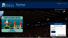 What Gartour.net website looked like in 2017 (6 years ago)
