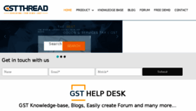 What Gstthread.com website looked like in 2017 (6 years ago)