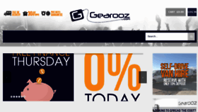 What Gearooz.com website looked like in 2017 (6 years ago)