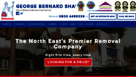 What Gbsremovals.co.uk website looked like in 2017 (6 years ago)