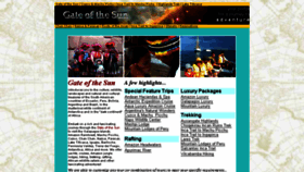 What Gateofthesun.com website looked like in 2017 (6 years ago)