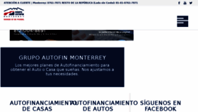 What Grupoautofinmonterrey.com website looked like in 2017 (6 years ago)