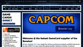 What Gamecardsdirect.com website looked like in 2017 (6 years ago)