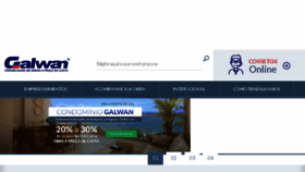 What Galwan.com.br website looked like in 2017 (6 years ago)