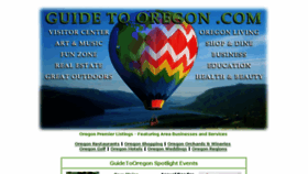 What Guidetooregon.com website looked like in 2017 (6 years ago)