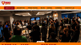 What Gsngames.com website looked like in 2017 (8 years ago)