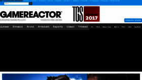 What Gamereactor.fi website looked like in 2017 (6 years ago)