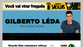 What Gilbertoleda.com.br website looked like in 2017 (6 years ago)