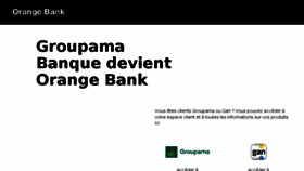 What Groupamabanque.com website looked like in 2017 (6 years ago)