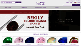 What Gemcollector.com website looked like in 2017 (6 years ago)