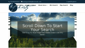 What Georgiamountains.com website looked like in 2017 (6 years ago)
