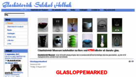 What Glashistoriskselskab.dk website looked like in 2017 (6 years ago)