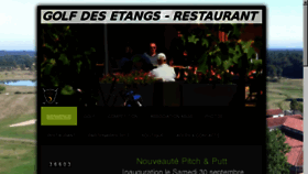 What Golf-des-etangs.com website looked like in 2017 (6 years ago)