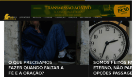 What Geracaocatolica.com.br website looked like in 2017 (6 years ago)