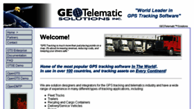What Geotelematic.com website looked like in 2017 (6 years ago)