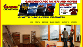 What Gangotricargomovers.com website looked like in 2017 (6 years ago)