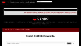 What G1nbc.com website looked like in 2017 (6 years ago)