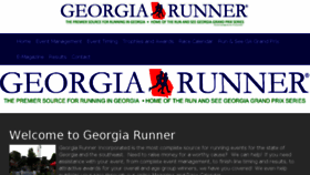 What Georgiarunner.com website looked like in 2017 (6 years ago)