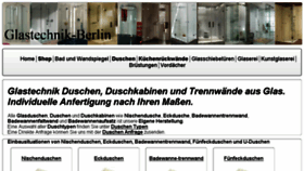 What Glastechnik-berlin.de website looked like in 2017 (6 years ago)