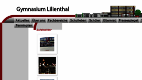 What Gymnasium-lilienthal.de website looked like in 2017 (6 years ago)