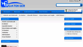 What Gatekser.com website looked like in 2017 (6 years ago)