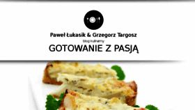 What Gotowaniezpasja.pl website looked like in 2017 (6 years ago)
