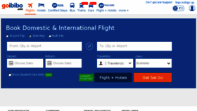 What Goibibo.com website looked like in 2017 (7 years ago)