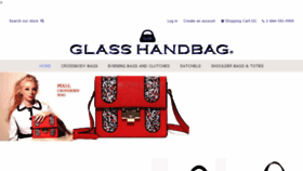 What Glass-handbag.myshopify.com website looked like in 2017 (6 years ago)