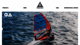 What Ga-windsurfing.com website looked like in 2017 (6 years ago)