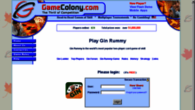 What Ginrummyplay.com website looked like in 2017 (6 years ago)