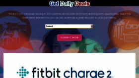 What Getdailydeals.net website looked like in 2017 (6 years ago)