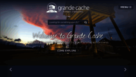 What Grandecache.ca website looked like in 2017 (6 years ago)