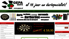 What Gepa.nl website looked like in 2017 (6 years ago)