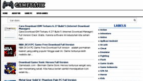 What Gametasik.blogspot.com website looked like in 2017 (6 years ago)
