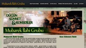 What Grupmubarek.com website looked like in 2017 (6 years ago)