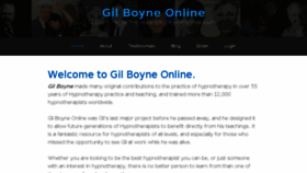 What Gilboyneonline.com website looked like in 2017 (6 years ago)
