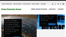 What Greeneconomygroup.com website looked like in 2017 (6 years ago)