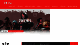 What Gunz.mtgvn.net website looked like in 2017 (6 years ago)